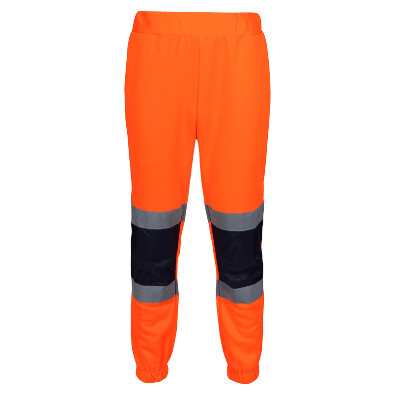 REGATTA PRO HI VIS JOGGERS LARGE (ORANGE/ NAVY) TRJ503