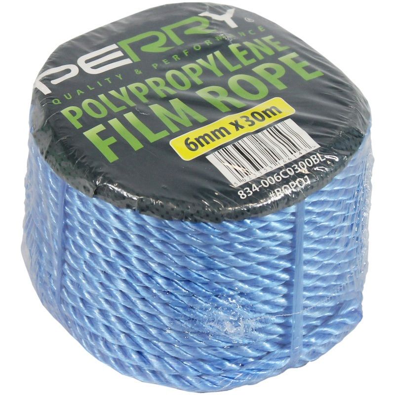 A PERRY POLY ROPE HANDIREEL 12mm BLUE 30m 834-012C0300BL