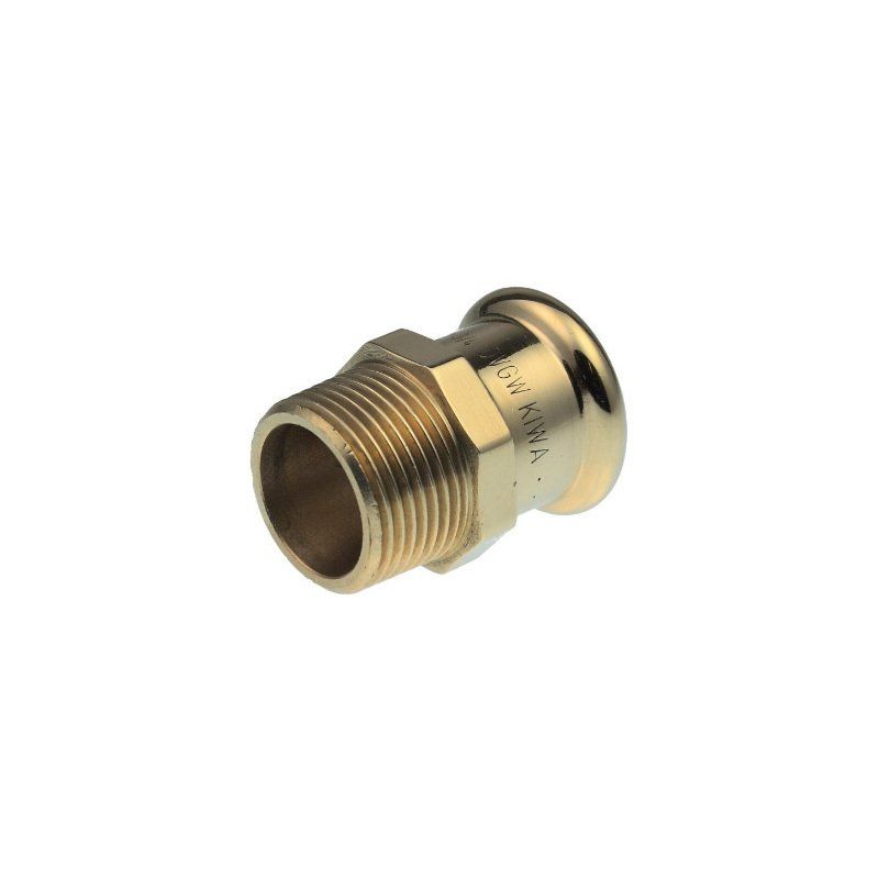 YORKSHIRE XPRESS 28mm x 1" S3/6243G COPPER STRAIGHT MALE CONNECTOR 38118