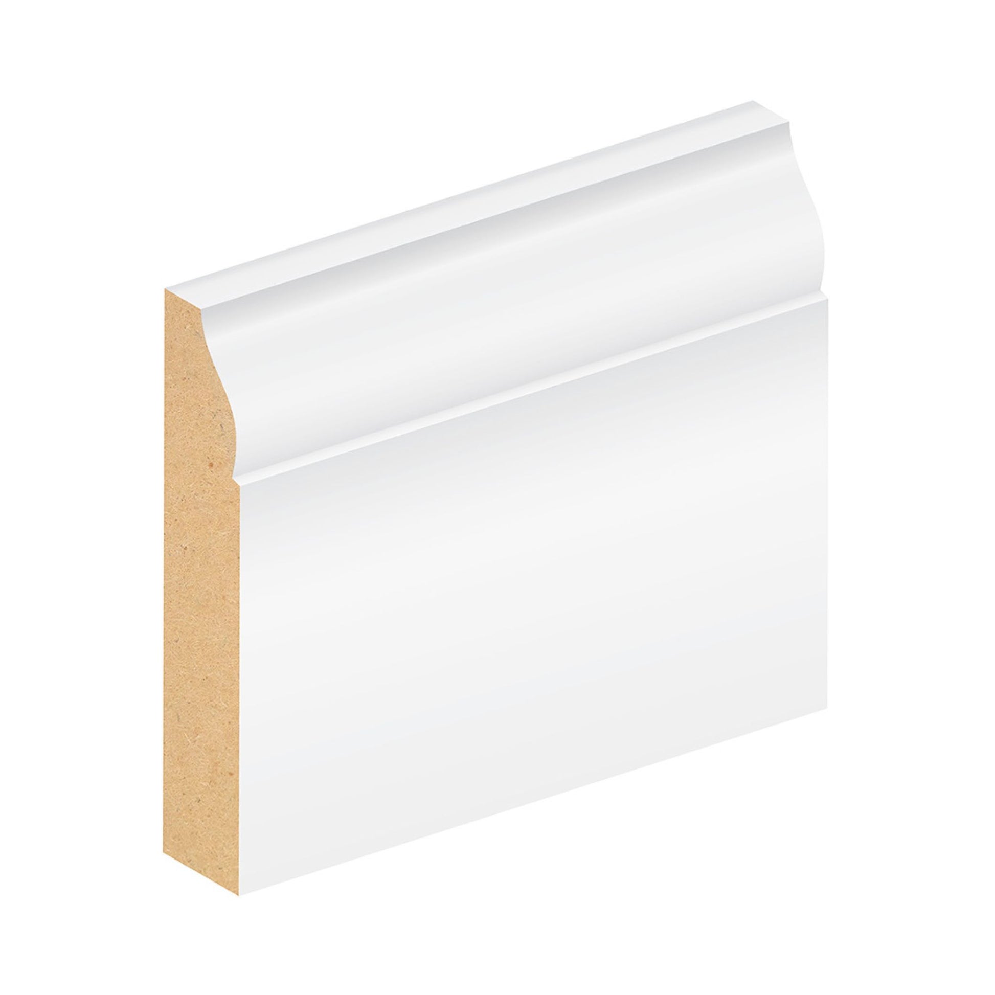 JDT 14.5 x 119mm SILKTRIM MDF OGEE PROFILE 235 SKIRTING PER MTR FSC