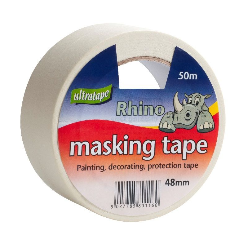 RHINO MASKING TAPE 75mm x 50m 00527550HG