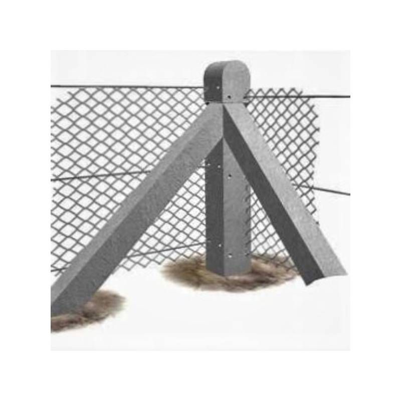 Supreme Concrete Straining Post 2.4M 125 x 125mm Corner CHK262C