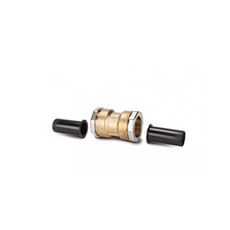 POLYPIPE POLYGUARD STRAIGHT COUPLER 32mm PGF32SC PGF32SC