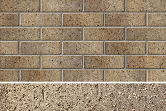 IBSTOCK THROCKLEY TAY BUFF MULTI BRICK 65mm (125 PER LEG) A2790A