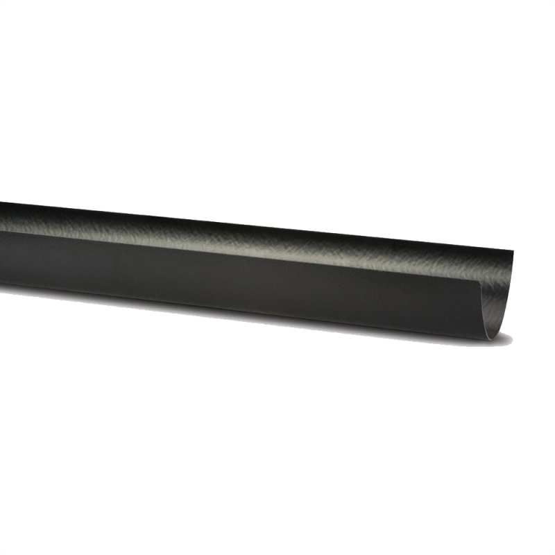 POLYPIPE ELEGANCE CAST IRON POLYFLOW GUTTER 4m CIRD501B BLACK