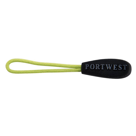 Replaceable Zip Pullers, , R, Lime Green