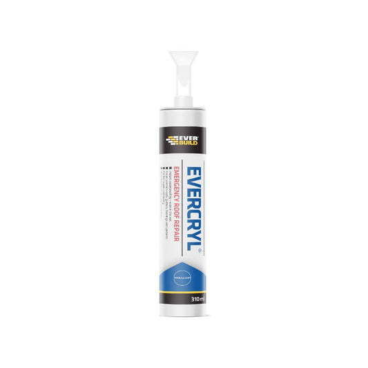 Everbuild Evercryl Emergency Roof Repair C3 Tube Clear EVCLCART
