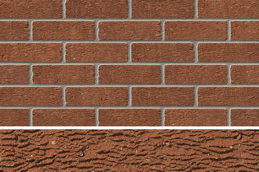IBSTOCK ALDRIDGE ANGLIAN RED RUSTIC BRICK 65mm A0352A