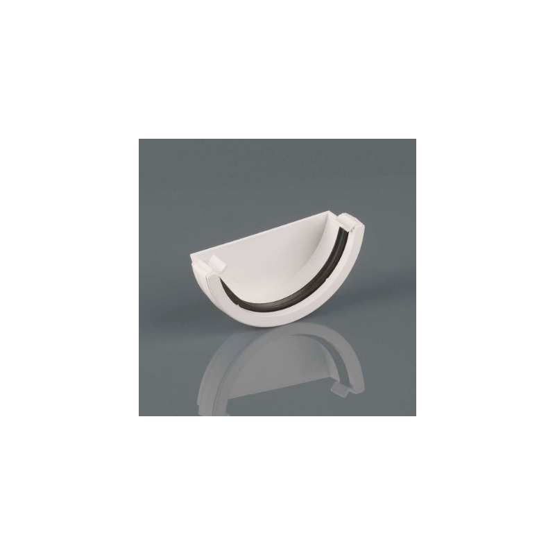 BRETT ROUNDSTYLE EXTERNAL STOPEND ARCTIC WHITE BR047A