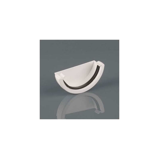 BRETT ROUNDSTYLE EXTERNAL STOPEND ARCTIC WHITE BR047A