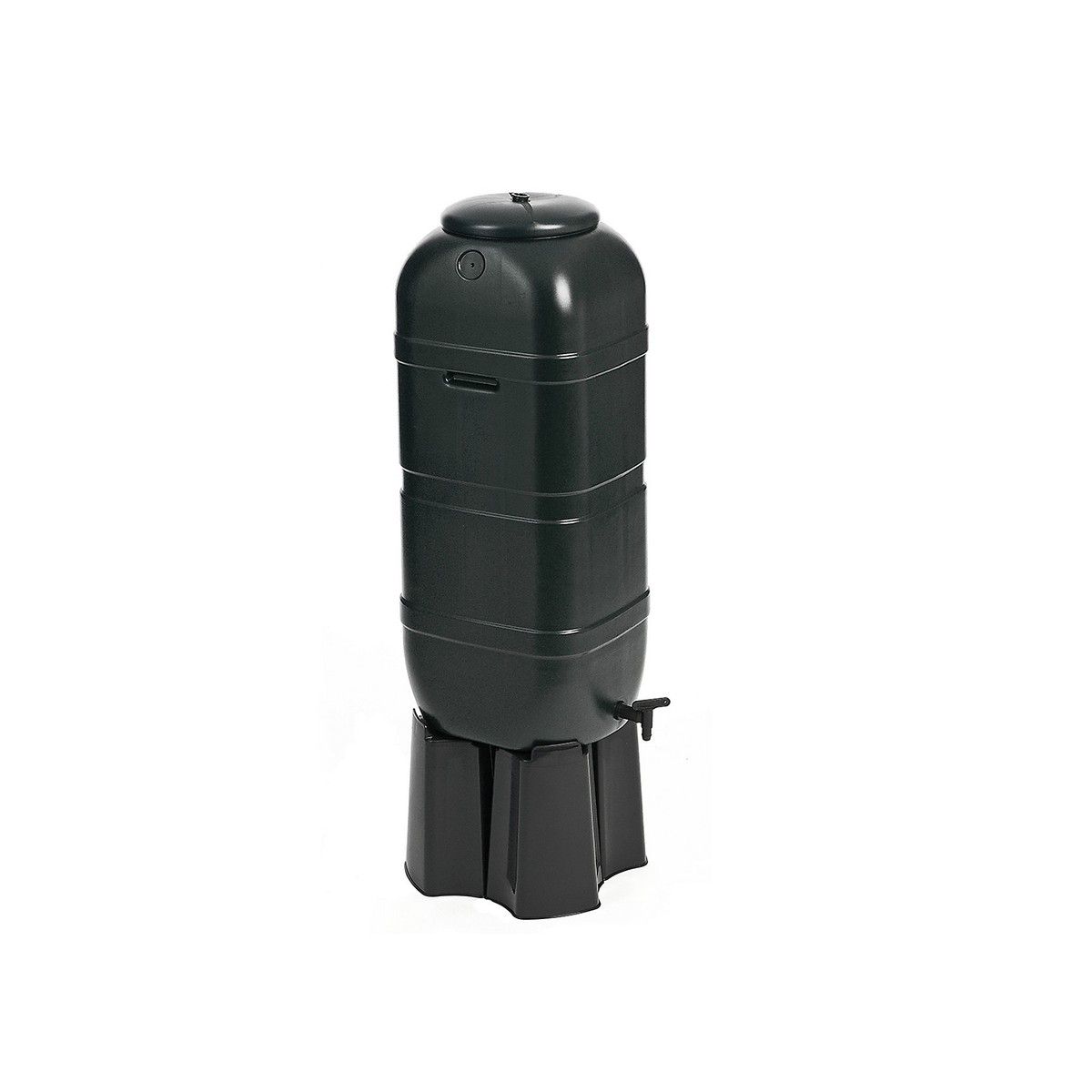 STRATA 100l SLIMLINE WATER BUTT SET INCL TAP STAND & FILLER GN339-WGN-