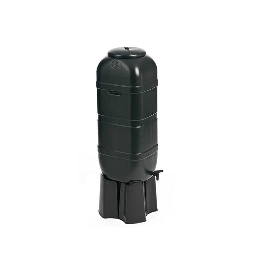 STRATA 100l SLIMLINE WATER BUTT SET INCL TAP STAND & FILLER GN339-WGN-