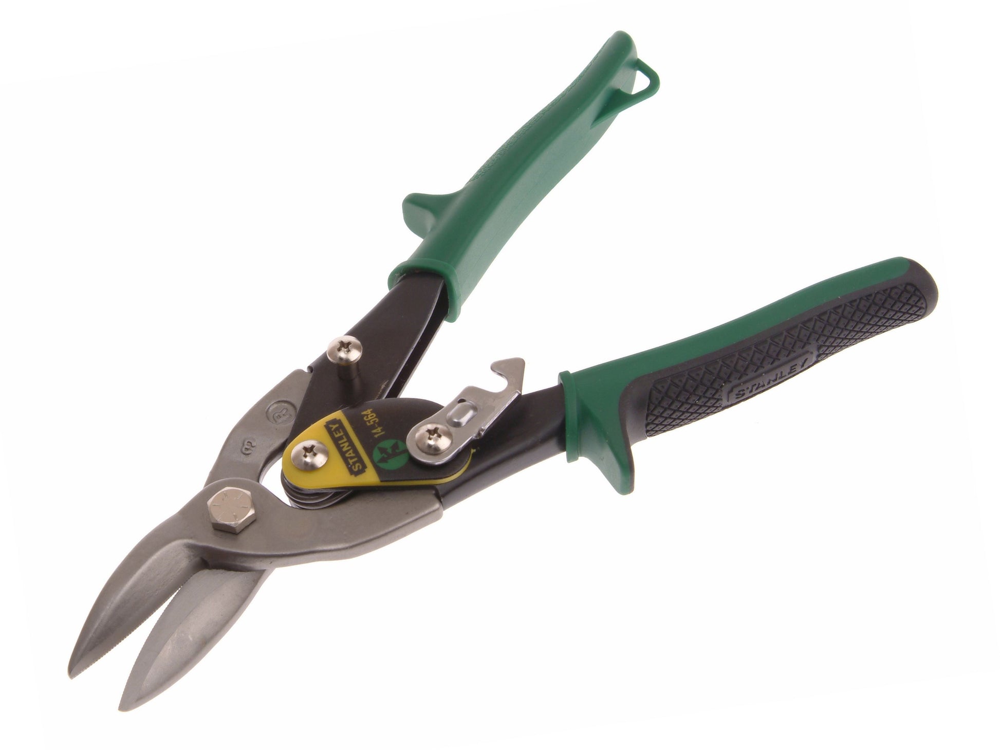 STANLEY STA214564 GREEN RIGHT CUT AVIATION SNIPS 250mm