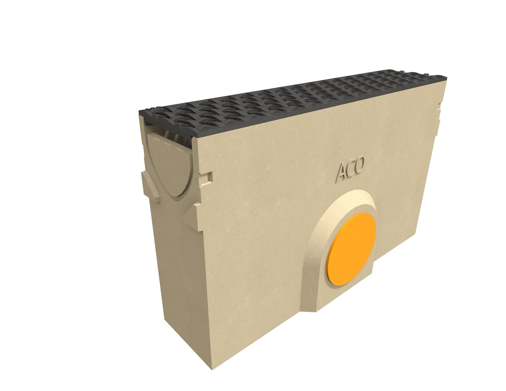 ACO SUMP UNIT WITH MOSAIC GRATING 500 x 118 x 303mm 47007