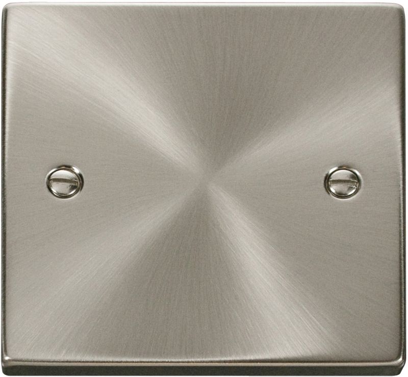 CLICK VPSC060 1G BLANK PLATE SATIN CHROME