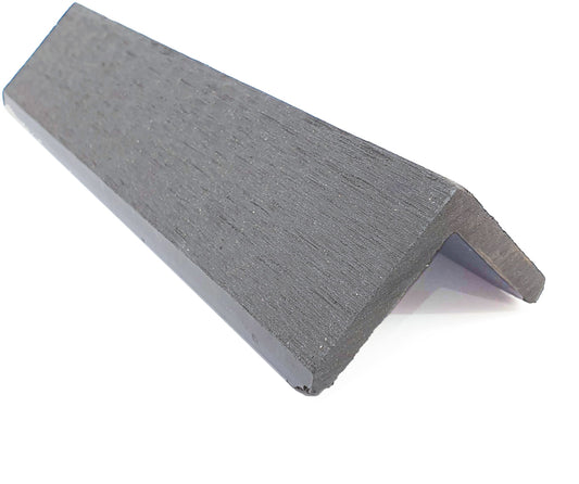 COMPLETE COMPOSITE DECKING & CLADDING L TRIM 50 x 50 x 3600mm SILVER / GREY CCCDTS