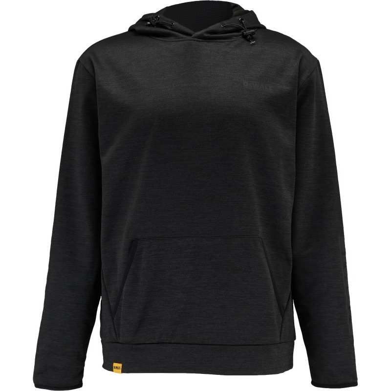 DEWALT FALMOUTH BLACK LIGHTWEIGHT PERFORMANCE HOODIE EXTRA EXTRA LARGE