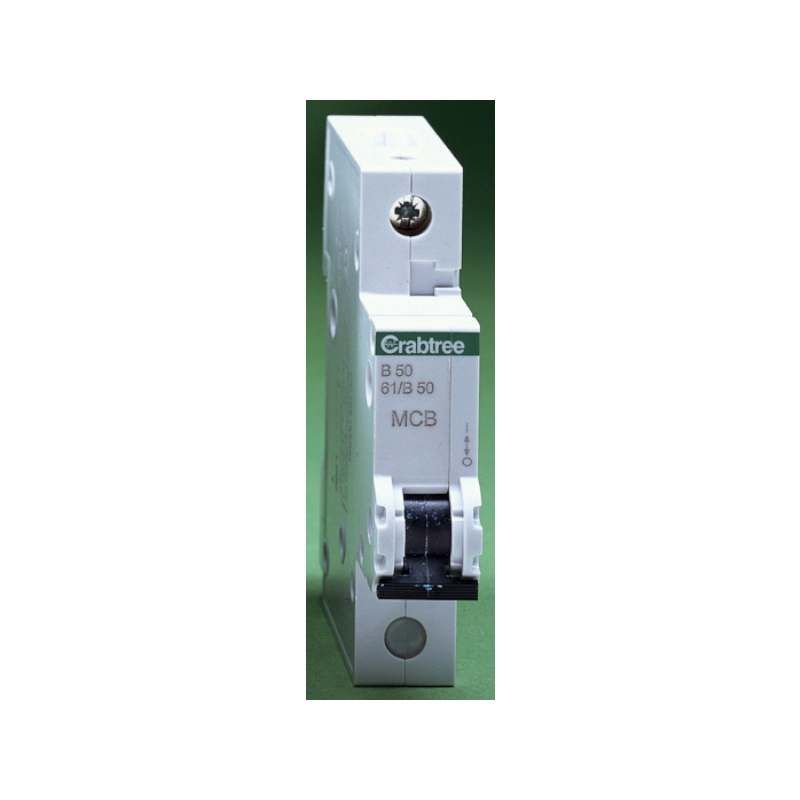 CRABTREE 61/B50 1-POLE TYPE B MCB 50a