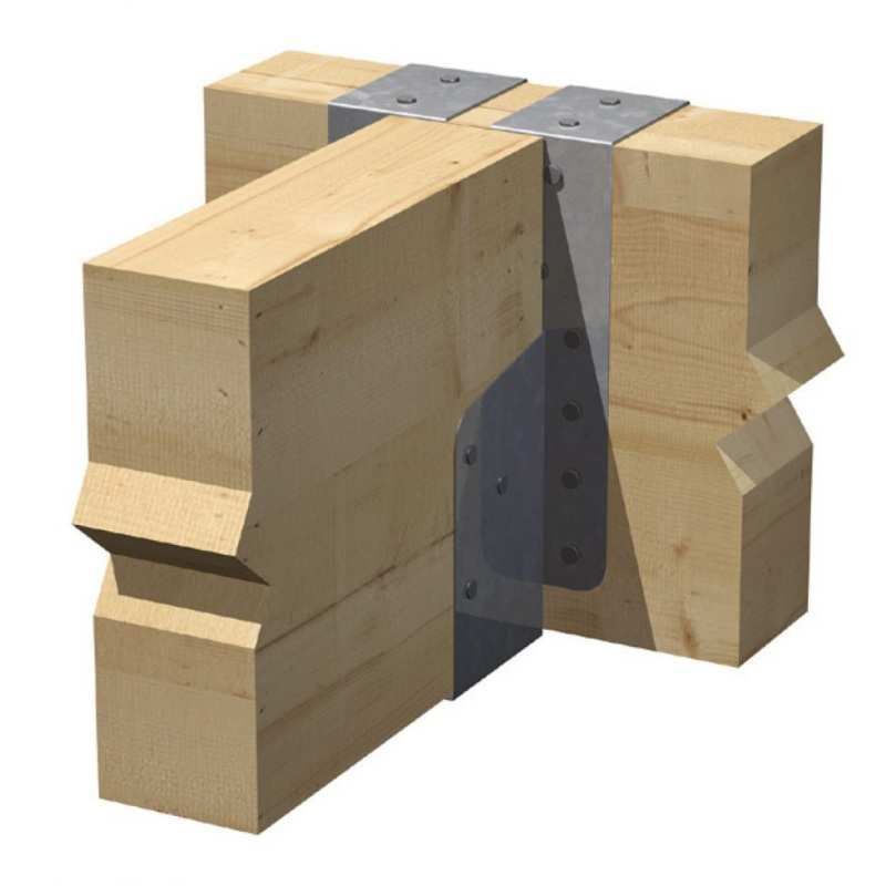 EXPAMET SPEEDY STD LEG TIMBER TO TIMBER JOIST HANGER GALVANISED 91mm ST91RT