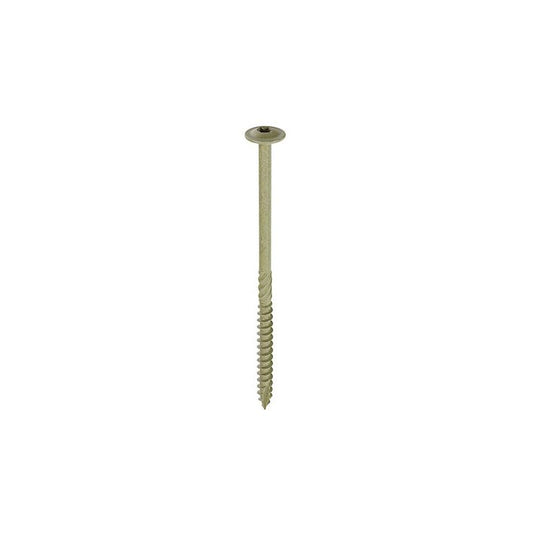 TIMCO INDEX SCREW WAFER HEAD 6.7 x 125mm (BOX 50) GREEN 125INW