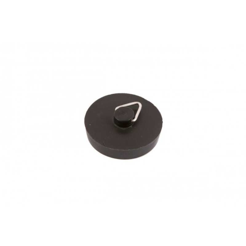 EMBRASS EP PRE-PACK BATH POLY PLUG C/W TRIANGLE 1.3/4" BLACK (PACK 2) 200837-PAC