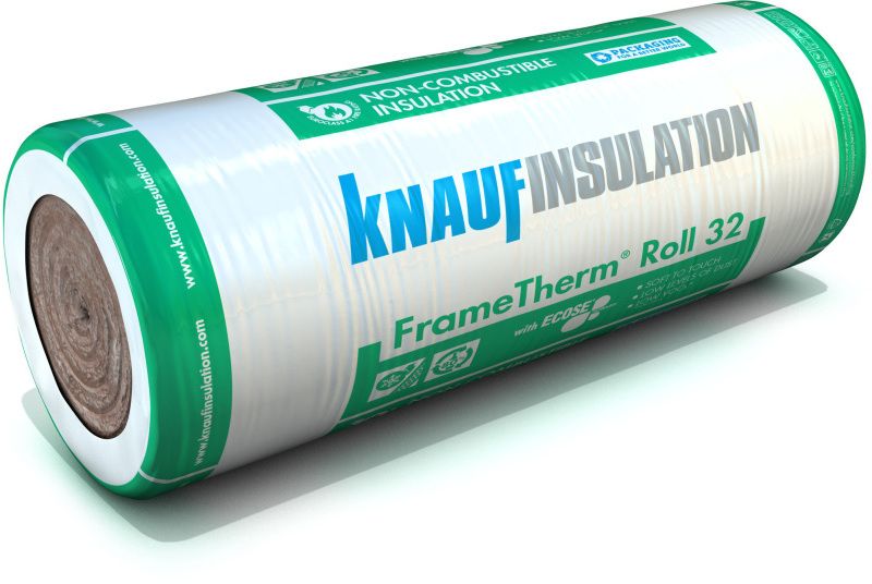 KNAUF FRAMETHERM ROLL 32 2800 x 570 x 140mm x 3.19m2 (PACK 2) 2435999
