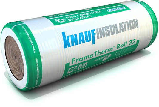 KNAUF FRAMETHERM ROLL 32 2800 x 570 x 140mm x 3.19m2 (PACK 2) 2435999