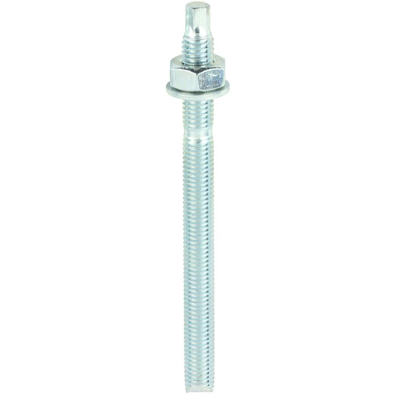 TIMCO RESIN STUDS BRIGHT ZINC PLATED M10 x 130mm (BOX 10) 10130CS