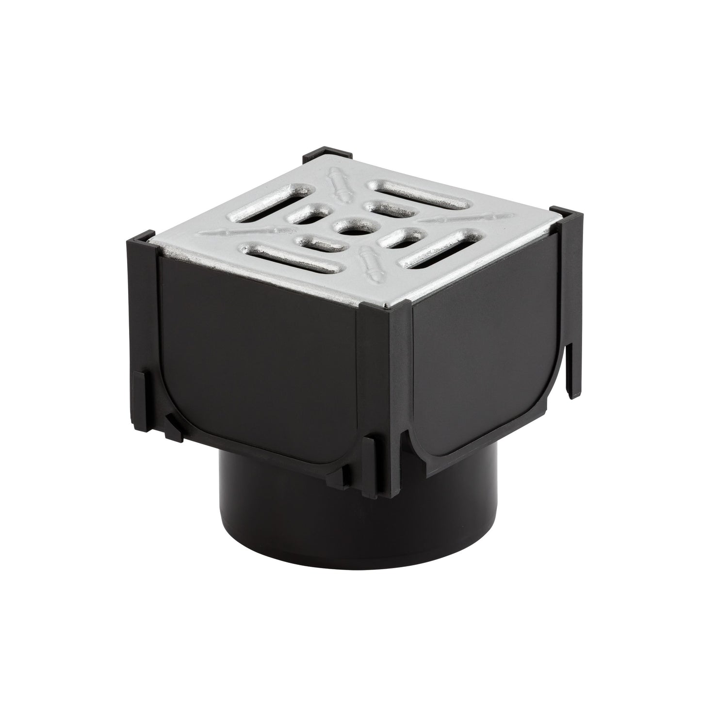 ACO HEXDRAIN A15 CORNER UNIT C/W GALV GRATING 110m DIAMETER OUTLET 399100