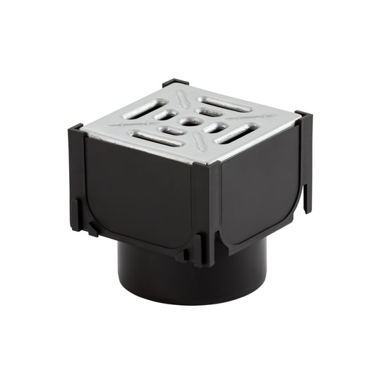 ACO HEXDRAIN A15 CORNER UNIT C/W GALV GRATING 110m DIAMETER OUTLET 399100