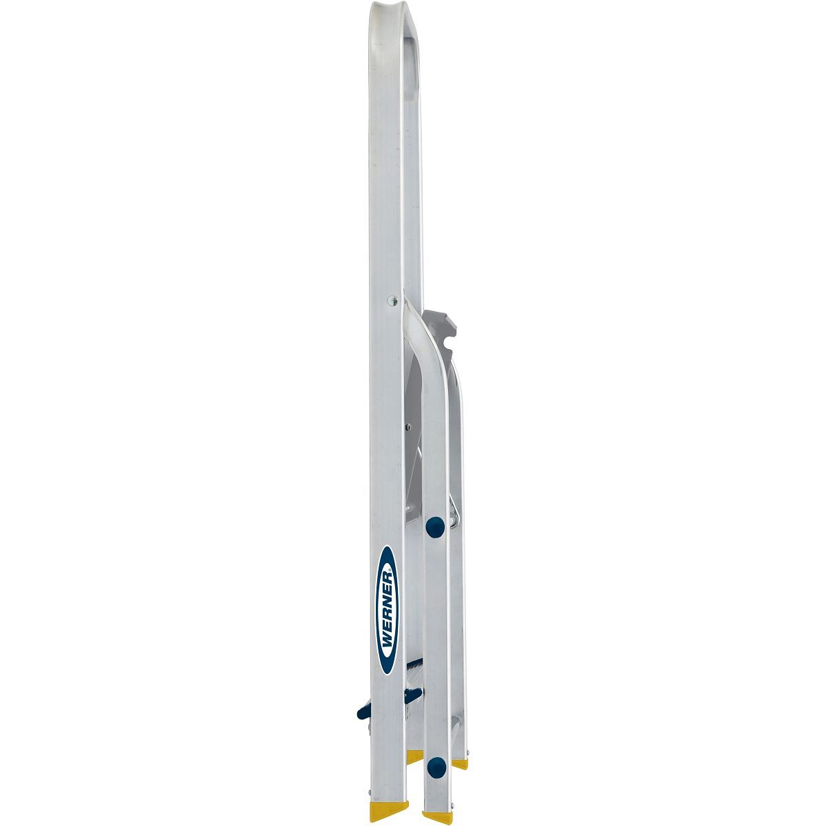 WERNER HIGH HANDRAIL PLATFORM STEPLADDER 2 TREAD 7400218L