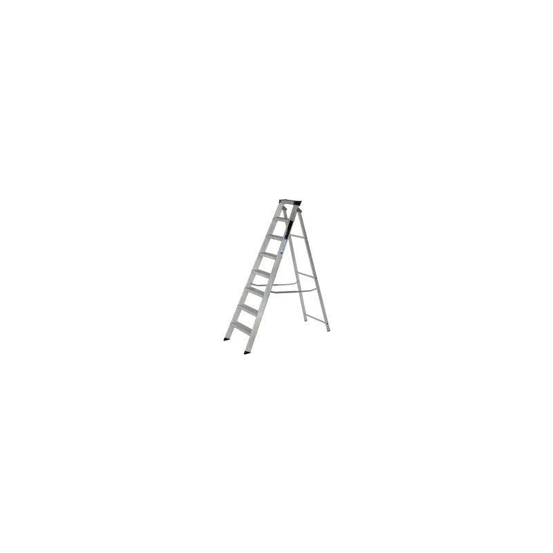 WERNER MASTERTRADE SWINGBACK STEPLADDER 8 TREAD 7140818