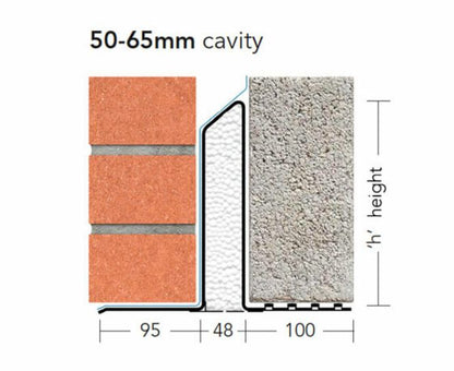KEYSTONE C/W EXTRA HEAVY DUTY LINTEL XHD/K-50 2550mm KXH5255