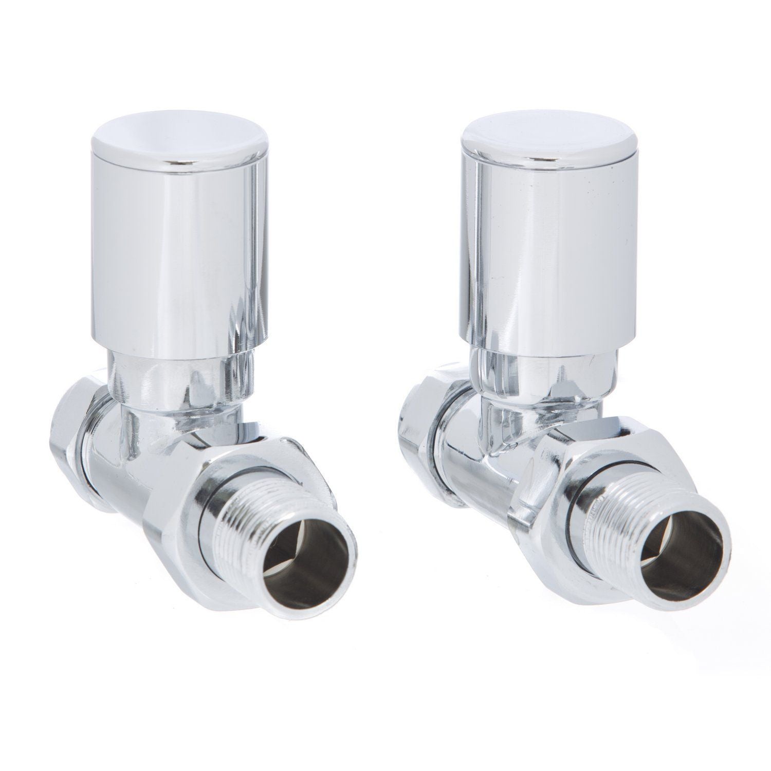 ALTECNIC ERES MODERN MANUAL RADIATOR VALVE STRAIGHT 15mm (PAIR) YU-JQAL024LC