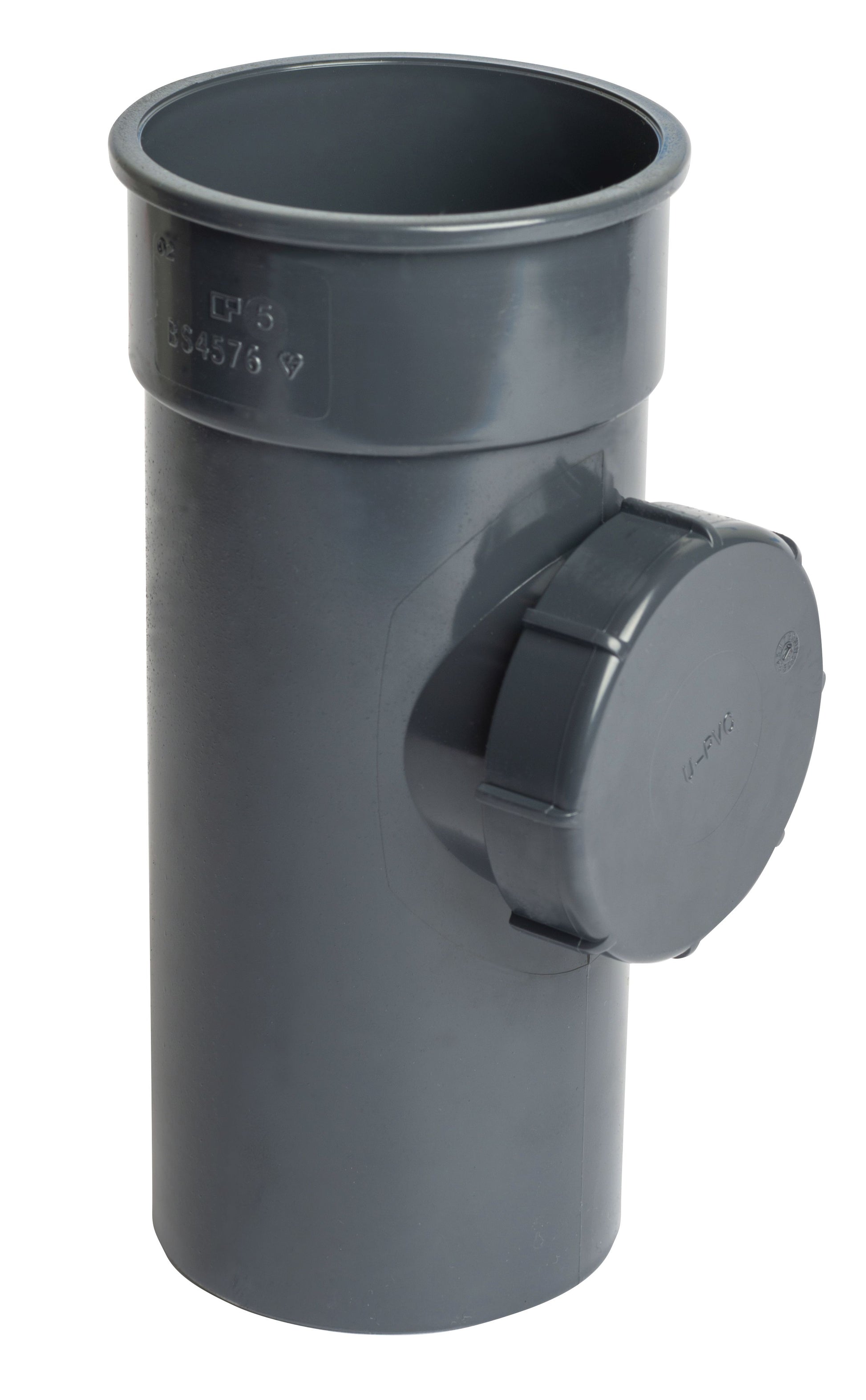 OSMA 68mm ACCESS PIPE SCREW DOOR ROUND 0T274AG ANTHRACITE GREY