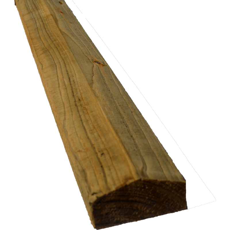 BSW 38 x 63mm x 3.0m UC3 GREEN NON REBATED CAPPING FSC