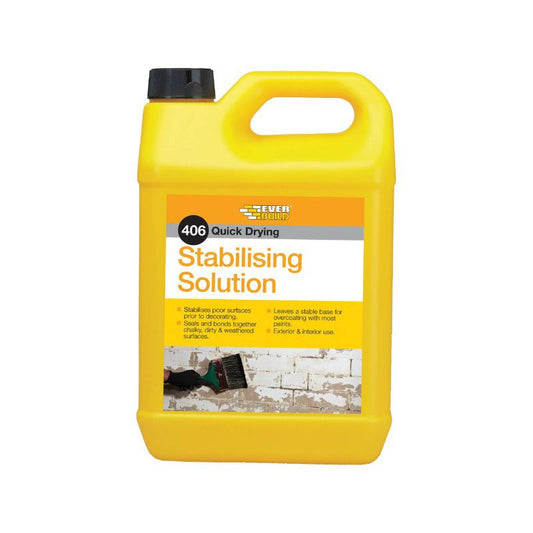 Everbuild Quick Drying Stabilising Solution 5L STAB5