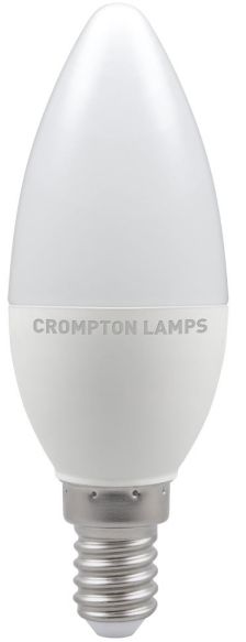 CROMPTON 11328-1 5.5w LED CANDLE PLASTIC E14 2700k