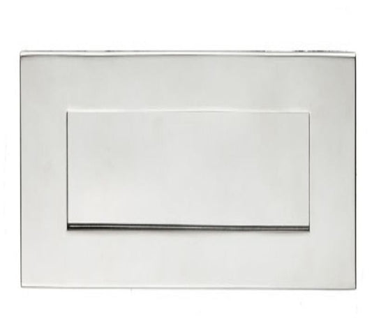 CARLISLE BRIGHT STAINLESS STEEL 257 x 80mm LETTER PLATE SWE1036S/BSS