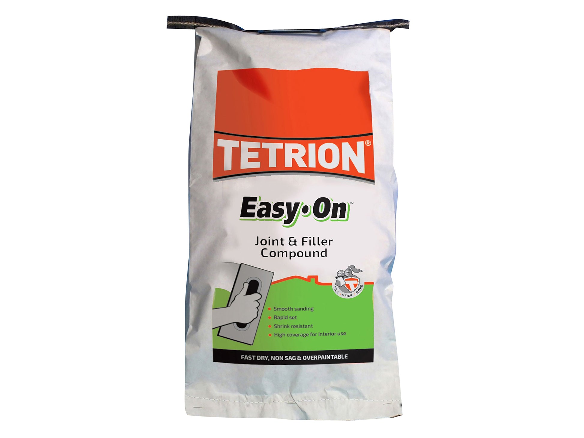 TETRION TETEAS050 EASY ON FILLER & JOINTING COMPOUND SACK 5kg