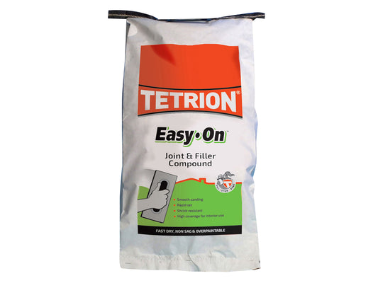 TETRION TETEAS050 EASY ON FILLER & JOINTING COMPOUND SACK 5kg