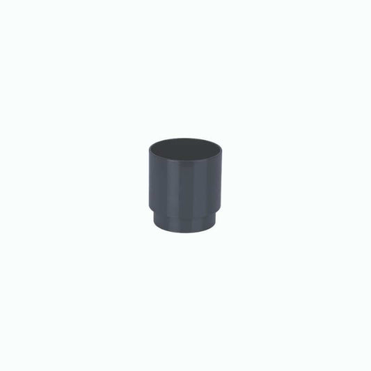 BRETT DOWNPIPE ROUND CONNECTOR ANTHRACITE GREY BR206