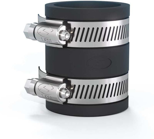 FERNCO 112-101mm BLACK PVC PLUMBING COUPLING 112-112 PQ112