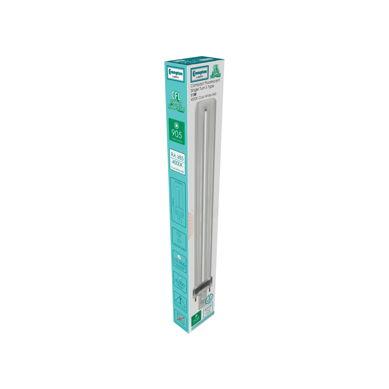 CROMPTON CLS11SCW 11W 2PIN PL LAMP