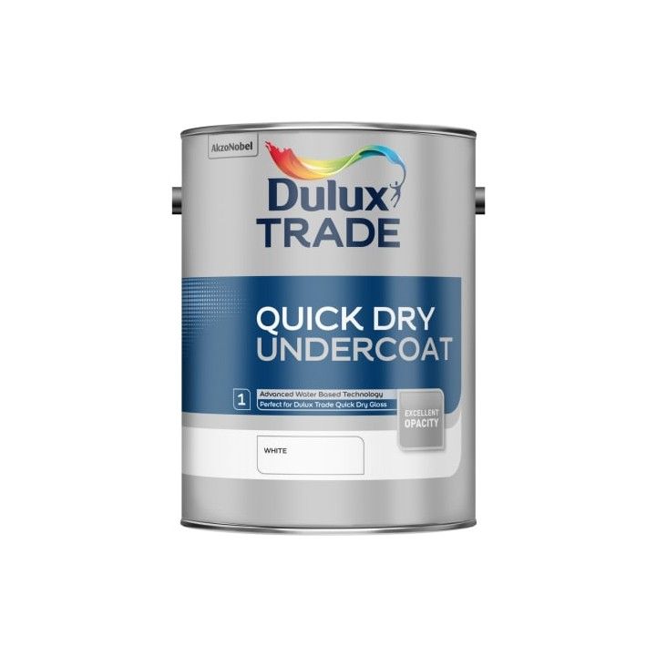 DULUX TRADE QUICK DRYING UNDERCOAT 5l WHITE 5220152