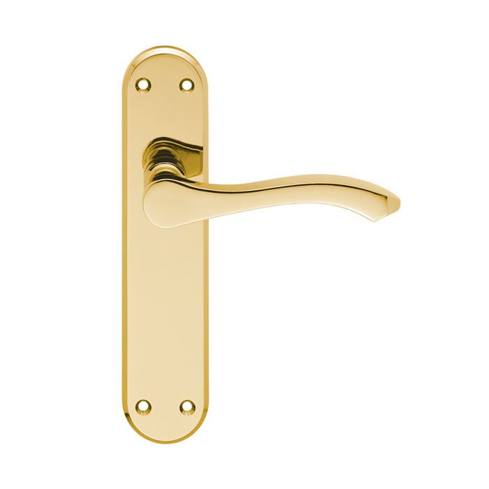 SEROZZETTA IXION LEVER LATCH HANDLES BRASS SZM367EB/RP