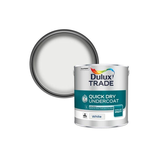 DULUX TRADE QUICK DRYING UNDERCOAT 2.5l WHITE 5220151