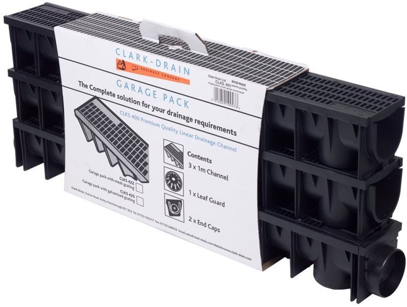 CLARK DRAIN DOMESTIC CHANNEL A15 GARAGE PACK REF CD401
