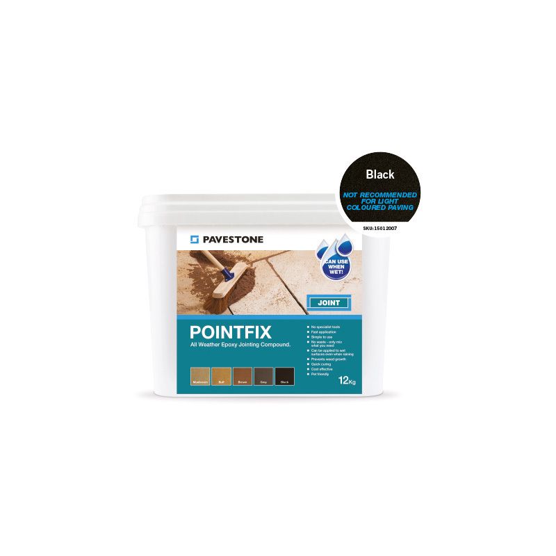 PAVESTONE POINTFIX 12kg BLACK 15012007