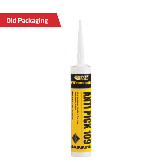 Everbuild Tecnic Anti Pick 109 Sealant 295ml Grey